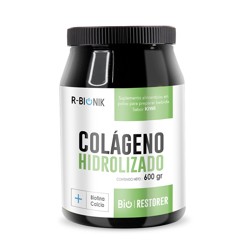 COLAGENO HIDROLIZADO CON BIOTINA Y CALCIO(Kiwi)